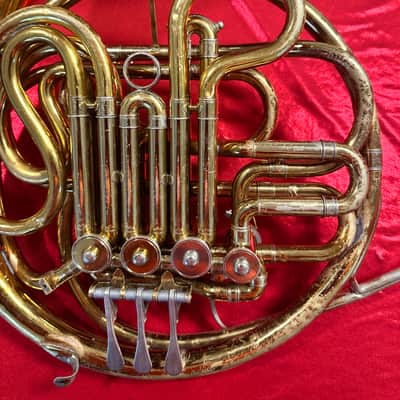 C.G. Conn LTD USA Double French Horn - Lacquer image 3