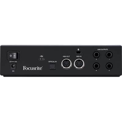 Focusrite Clarett+ 2Pre 10-In 4-Out USB-C Audio Interface - Air Mode Preamps image 3