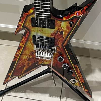 2008 Dean Dimebag Darrell Razorback Explosion image 4