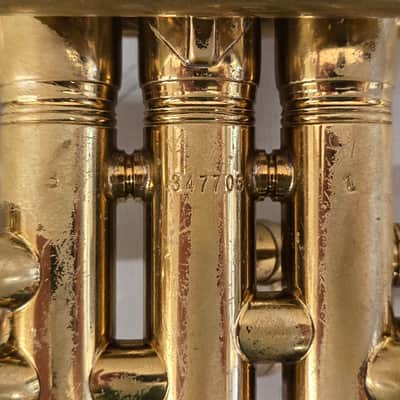 Vintage King Liberty 1950s USA Trumpet Ready To Play Recent Chemically Cleaned image 8