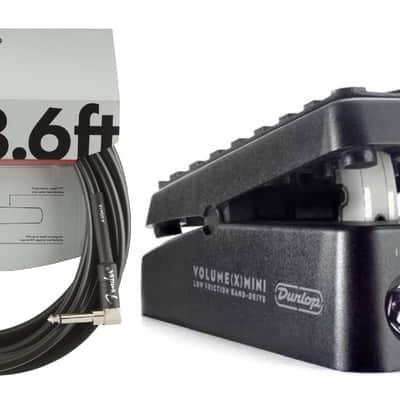 Dunlop DVP4 Mini X Volume Pedal - FREE Fender 18' Cable image 1