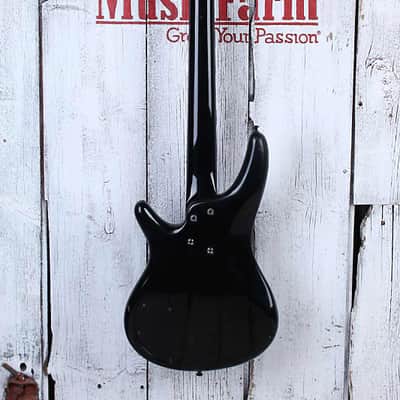 Ibanez 2000 SR Series SR885 5 String Electric Bass Guitar Black Finish Made in Japan image 7
