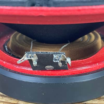 Eminence RR10-8 Redcoat Series Ramrod 10" 75-Watt Replacement Speaker - 8 Ohm 2010s - Red image 7