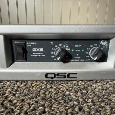 QSC GX5 2-Channel Power Amplifier in Silver image 2
