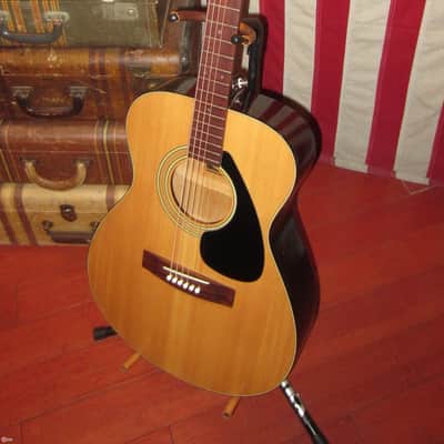 Yamaha FG-120F 00 Auditorium Sized Acoustic 1974 Natural | Reverb