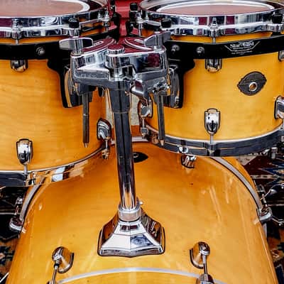 TAMA  Starclassic Performer (MIJ) Early 2000s Natural Blonde Birch image 13