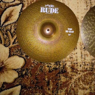 Paiste 14" RUDE Hi-Hat Cymbals (Pair) image 5