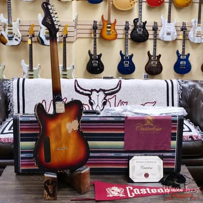 2026 Castedosa Guitars Marianna Standard Aged 3 Tone Sunburst Built & Relic by Carlos Lopez 7.85 lbs image 10