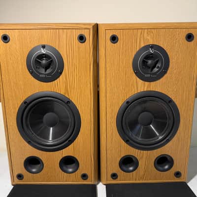 Infinity SL30 Bookshelf Speakers HiFi Stereo Vintage Home Audio 2-Way Left Right image 1