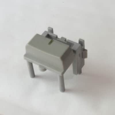 Korg - MS2000 , MS2000R - Gray panel button, with LED window