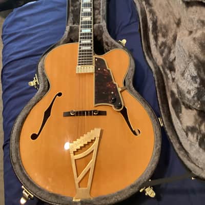 D’Angelico Excel EXL1 Mid 2010’s spruce amber gold top (with original hardcase) image 1