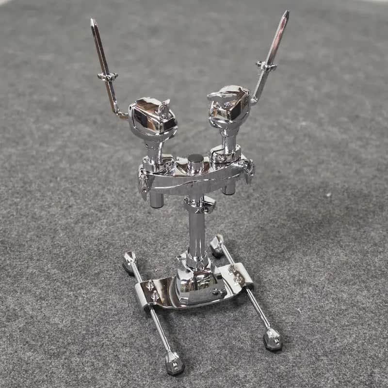 Used Mapex THBM2218A Saturn IV Chrome Bass Drum Mount Assembly 22x18 - Very Good image 1