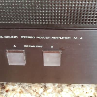 Yamaha M4 Natural Sound Power amp 1978 image 1