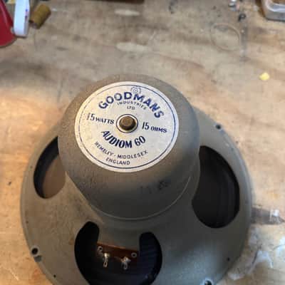1960s Goodmans Audiom 60 alnico 12” guitar speaker 15 watts 16 ohm image 2