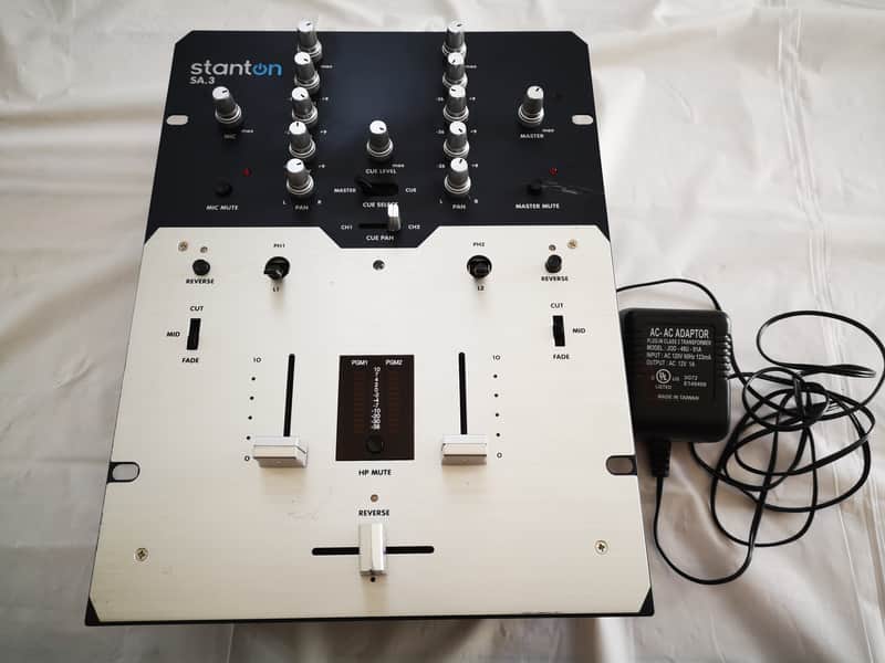 Stanton SA-3 3 Channel Scratch DJ Mixer - Great Condition - | Reverb