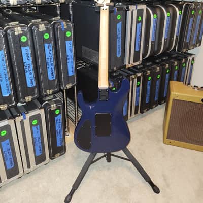 Kramer Nightswan 1989 Lightning graphic guitar Vintage Original Floyd  F serial EXCELLENT!!! image 15