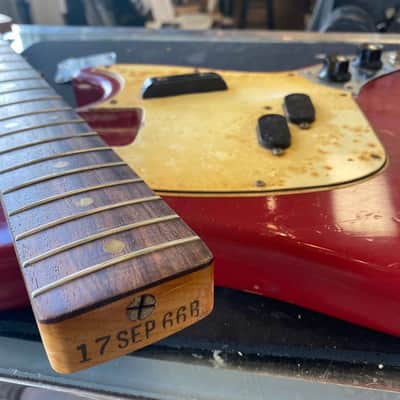 Fender Mustang Bass 1966/1967 Dakota Red image 5