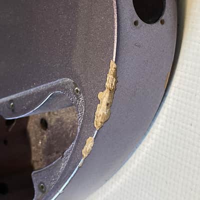 2000 Japan Ibanez RG470 Metallic Purple Basswood Guitar Body Floyd Ready (Finish Chips) image 19