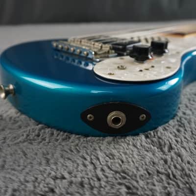 MarineRider Mosrite Ventures Model w/ Built In Amp - Blue Bild 5