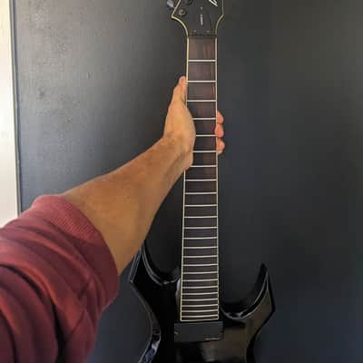 B.C. Rich Warlock Lucky 7 String Black image 4