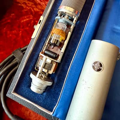 Neumann UM57 tube microphone system 1950’s - Nickel original vintage Gefell Germany m7 u47 image 4