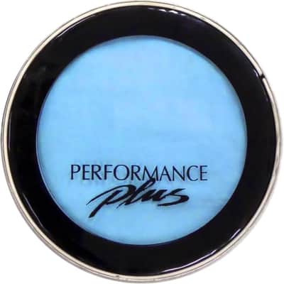 Drumhead Pack- Pair of (2)- 13" Mylar Snare Heads Blue Transparent-Performance Plus (MDH-2A) image 2