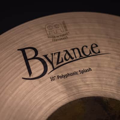 Meinl 10" Byzance Traditional Polyphonic Splash image 5