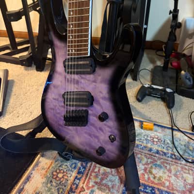 Jackson X Series Soloist SLATX7Q 7-String Multi-Scale Electric Guitar image 1