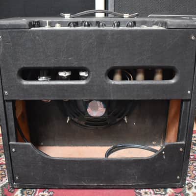 1959 Fender Tremolux 5E9 Narrow Panel Tweed Black image 4