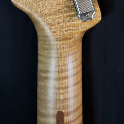 LsL Instruments Placerita, JM Style Offset Ash Body, 5A Maple Neck w/Rosewood FB, Sonic Blue, HSC image 16