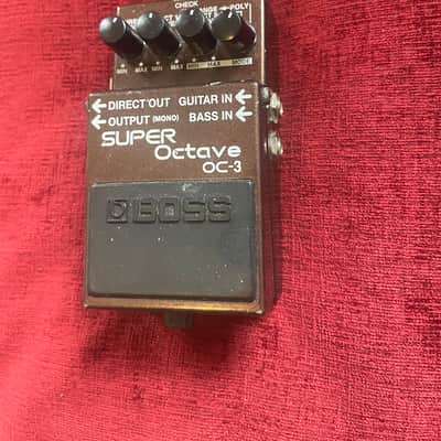 Boss OC-3 Super Octave (Dark Gray Label) 2003 - Present - Brown image 1