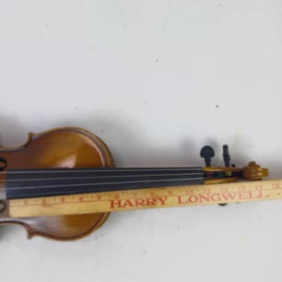 Karl Knilling 1799 4/4 Mittenwald Germany Violin Vintage 50s-60s +Aubert Bridge image 12