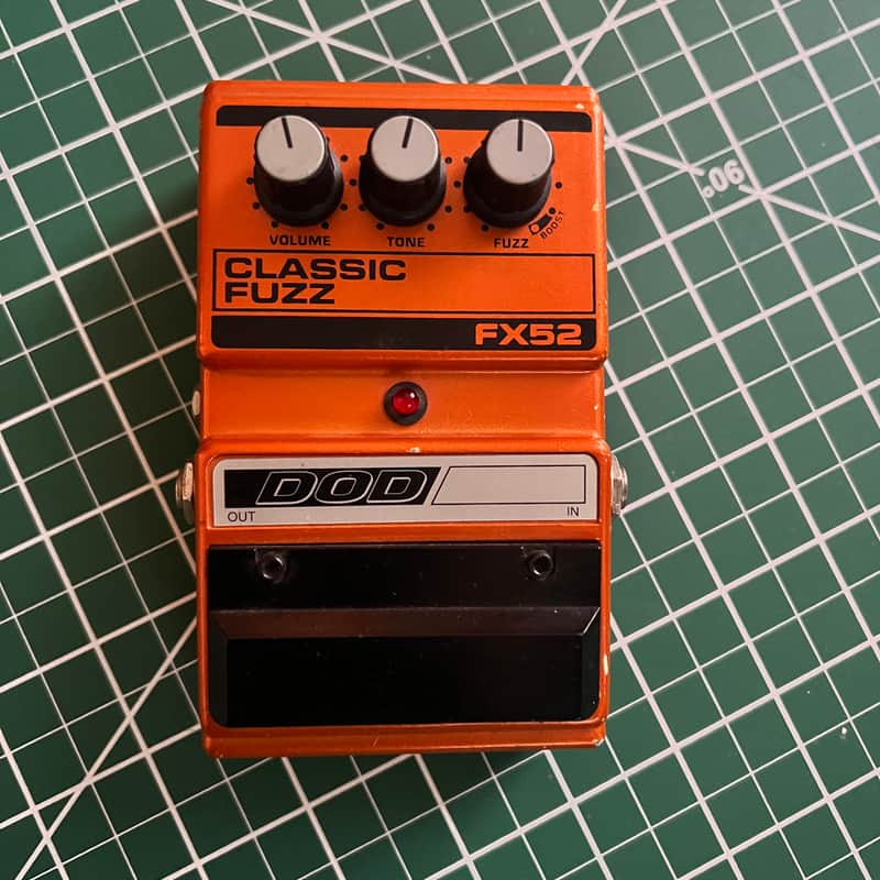DOD FX52 CLASSIC FUZZ ファズ NPD - DOD FX52 クラシックファズ : r/guitarpedals