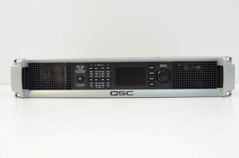 QSC PLD 4.2 Four Channel Digital Processor DSP Power Amplifier