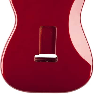Fender Classic Series 60's Stratocaster SSS Alder Body Vintage Bridge Mount, Candy Apple Red image 2