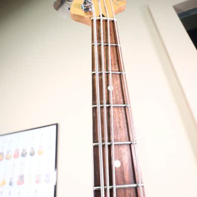 2011 Fender Jazz Bass Deluxe Active Rosewood MIM Guitar image 21