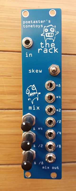 The Rack - analog clock multiplier/divider or audio rate FUZZ image 1