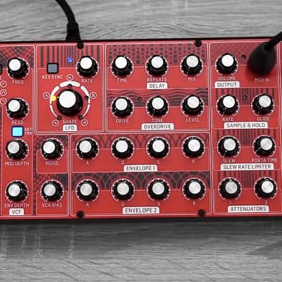 Behringer Neutron Paraphonic Analog and Semi-Modular Synthesizer 2018 - Present - Red image 1