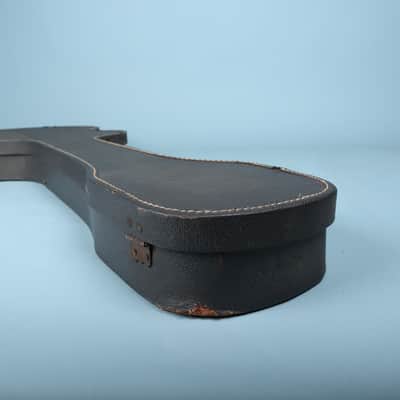 Immagine Vintage Hagstrom H-8 8 String Bass Guitar Hardshell Case Orange Interior - 6