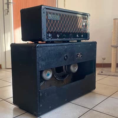 Vox Conqueror 2-Channel 30-Watt 2x12" Piggyback Guitar Amp 1967 - 1969 - Black image 9