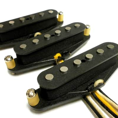 Q pickups Custom Stratocaster SET JM Silver Strat John Guitar Mayer Vintage 635 Hand Wound Sky A5 image 1