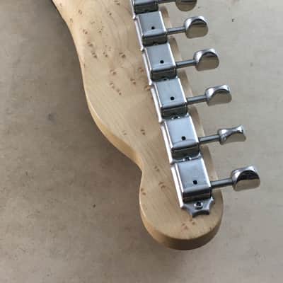 Lefty Loaded Vintage 1990s NOS Relic Reissue Warmoth Fender Tele Neck Birds Eye Nitro High-End image 12