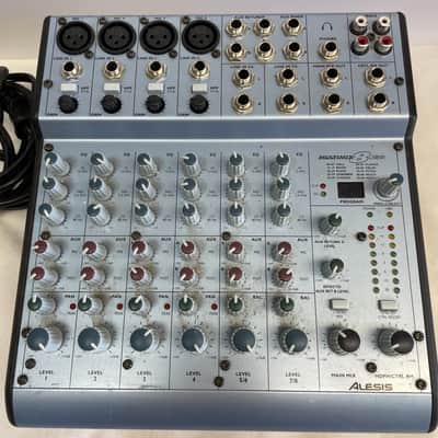 Alesis Multimix 8FX 8-FX 8-Channel Mixer w Power Supply Tested Works Great image 2