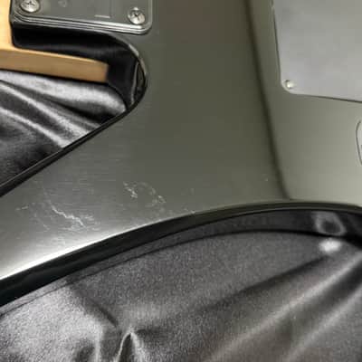 Jackson Kelly KE-4 (Jackson Stars) Late 1990s - Trans Black / Dark Transparent Black image 8