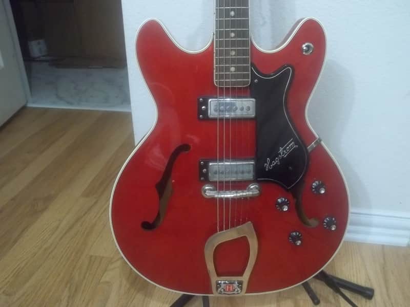 Beautiful Vintage Hagstrom Viking, made in Sweden in 1967, very rare image 1