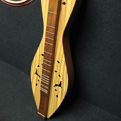 Cedar Creek Dulcimers MOUNTAIN DULCIMER W/ DEER 2011 - NATURAL image 6