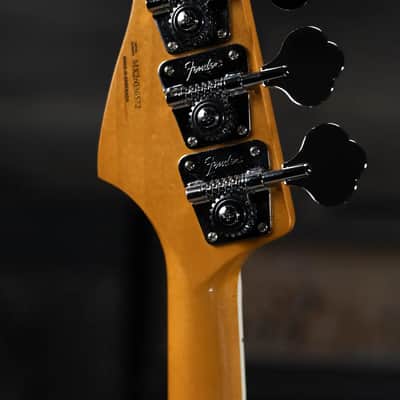 Fender Vintera III Early '70s Jazz Bass Guitar - Black with Gig Bag image 6