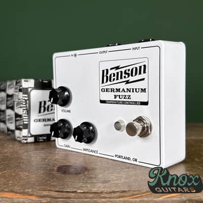 Benson Amps Germanium Fuzz 2021 - Present - Snow White