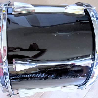 12" x 11" Tama Granstar Tom Drum, Jet Black Wrap - Vintage image 6