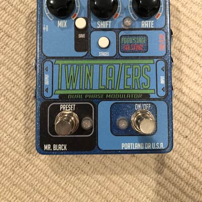 Mr. Black Twin Lazers Stereo Phase Shifter  owned by Eric Cannata of Young the Giant image 1